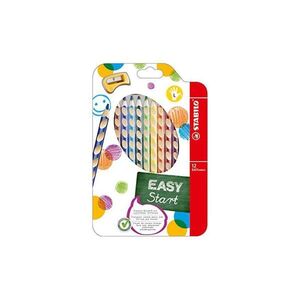 STABILO EASYcolors - 331/12 - 12 ks sada s ořezávátkem - 12 různých barev obraz