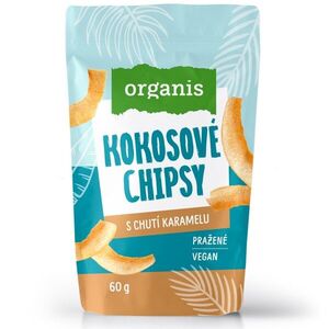Organis Kokosové chipsy s karamelem 60 g obraz