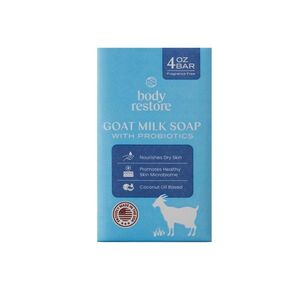 Body Restore Jemné přírodní mýdlo z kozího mléka bez parfemace 113 g obraz