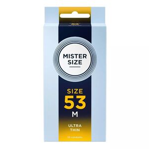Shunga Mister Size 53 mm kondomy, 10 ks obraz