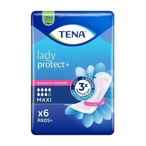 Tena Lady Protect+ Maxi inkontinenční vložky 6 ks obraz