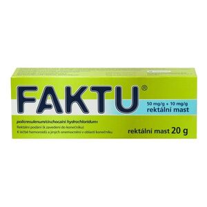 Faktu rektální mast 20 g obraz