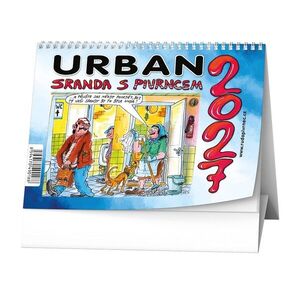 Baloušek Kalendář Urban 2027, Dobijme si baterku s Pivrncem 22, 5 × 16 cm obraz