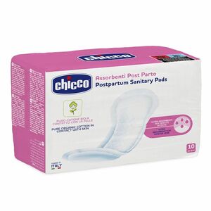 Chicco Vložky poporodní z organické bavlny 10 ks obraz