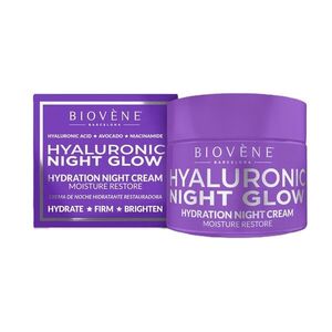 BIOVÉNE Hyaluronic Nigt Glow hydratační noční krém 50 ml obraz