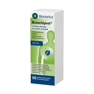 Bronchipret tymián a břečťan perorální roztok 50 ml obraz