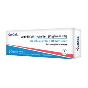JusChek Vaginální pH rychlý test 1 ks obraz