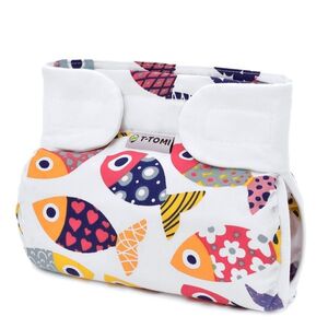 T-tomi Ortopedické abdukční kalhotky - suchý zip Fun fish (5-9kg) obraz