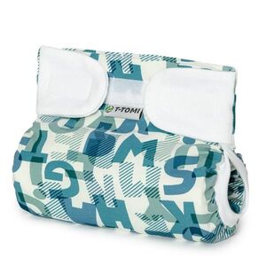 T-tomi Ortopedické abdukční kalhotky - suchý zip Green alphabet (5-9kg) obraz