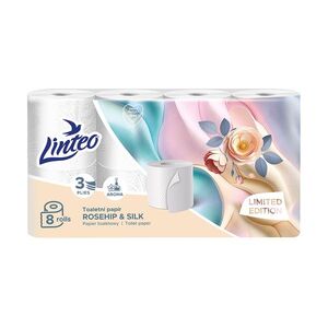Linteo Rosehip&Silk Toaletní papír 3vrstvý 8 rolí obraz