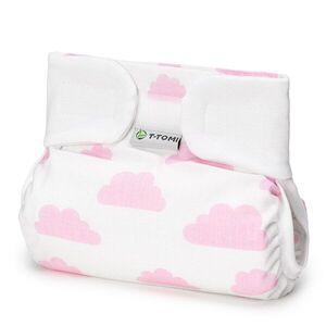 T-tomi Ortopedické abdukční kalhotky - suchý zip Pink clouds (3-6kg) obraz