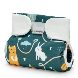 T-tomi Ortopedické abdukční kalhotky - suchý zip Animal friends (3-6kg) obraz