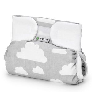 T-tomi Ortopedické abdukční kalhotky - suchý zip White clouds (3-6kg) obraz