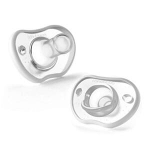 Nanobébé Flexy dudlík 3m+, 2ks - bílá obraz