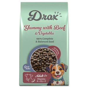 Drax Krmivo Adult s hovězím a se zeleninou 10kg obraz