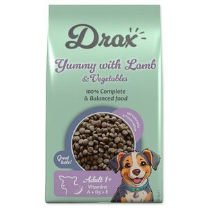 Drax Krmivo Adult s jehněčím a se zeleninou 10kg obraz