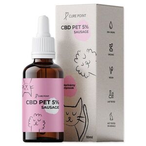 Cure Point Olej CBD PET 5% klobása 10ml obraz