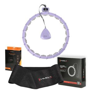 HMS Sada masážní hula hoop HHM14 a zeštíhlujícího pásu obraz