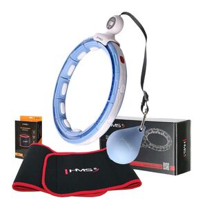 HMS Sada masážní hula hoop HHM15 a zeštíhlujícícho pásu obraz