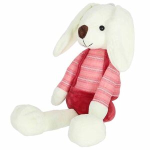 TULIMI Velký plyšový králík v červených kalhotkách 36 cm obraz
