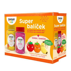 Centrum Kids Gummies multivitamín pro děti 2x60 ks dárkové balení obraz
