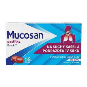 Mucosan pastilky 16 ks obraz