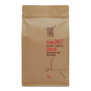 CrossCafe Pražírna Blend 70% Arabica 30% Robusta zrnková káva 1 kg obraz