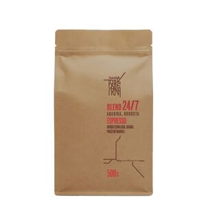 CrossCafe Pražírna Blend 70% Arabica 30% Robusta zrnková káva 500 g obraz