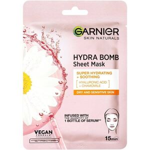 Garnier Textil Masks Hydra Bomb zklidňující plátýnková maska 28 g obraz