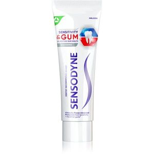 Sensodyne Sensitivity & Gum Whitening bělicí zubní pasta pro ochranu zubů a dásní 75 ml obraz