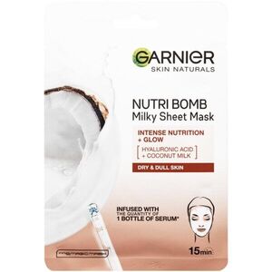 Garnier Textil Masks Nutri Bomb vyživující plátýnková maska 28 g obraz