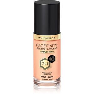 Max Factor Facefinity All Day Flawless dlouhotrvající make-up SPF 20 odstín 35 Pearl Beige 30 ml obraz