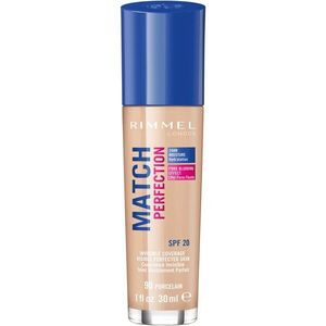 Rimmel Match Perfection tekutý make-up SPF 20 odstín 90 Porcelain 30 ml obraz
