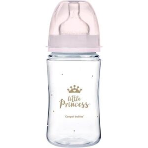 Canpol babies Royal Baby kojenecká láhev 3m+ Pink 1 ks obraz