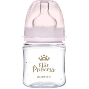 Canpol babies Royal Baby kojenecká láhev 0m+ Pink 1 ks obraz