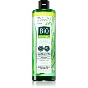 Eveline Cosmetics Bio Organic Natural Aloe Vera šampon proti vypadávání vlasů s aloe vera 400 ml obraz