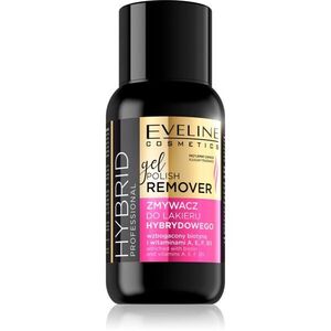 Eveline Cosmetics Hybrid Professional odlakovač na nehty s vitamínem A a E 150 ml obraz