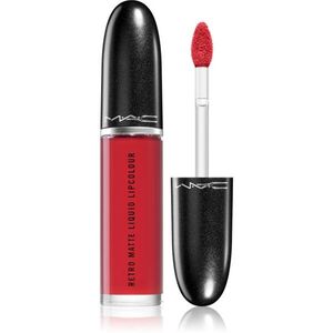 MAC Cosmetics Retro Matte Liquid Lipcolour matná tekutá rtěnka odstín Ruby Phew! 5 ml obraz