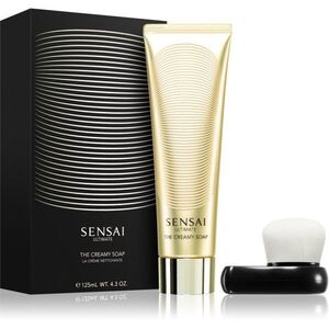 Sensai Ultimate The Creamy Soap krémové mýdlo s kartáčkem 125 ml obraz