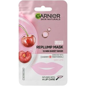 Garnier Replump Mask super hydratační čisticí textilní maska na rty 5 g obraz