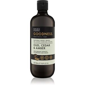 Baylis & Harding Goodness Oud, Cedar & Amber sprchový gel 500 ml obraz
