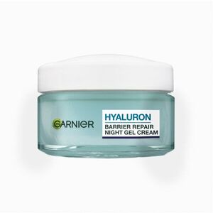 Garnier Hyaluron Barrier Repair hydratační gelový krém na noc 50 ml obraz