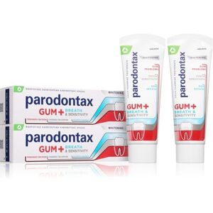 Parodontax Gum And Sens Whitening bělicí pasta na zuby 2x75 ml obraz