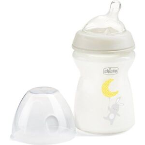 Chicco Natural Feeling Glass Neutral II kojenecká láhev 0m+ 1 ks obraz