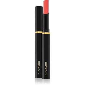 MAC Cosmetics Powder Kiss Velvet Blur Slim Stick matná hydratační rtěnka odstín Sweet Cinnamon 2 g obraz
