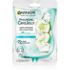 Garnier Textil Masks Cryo Jelly hydratační gelová maska s kyselinou hyaluronovou 27 g obraz
