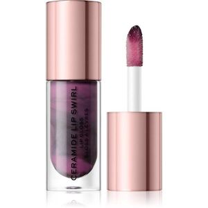 Revolution Ceramide Swirl hydratační lesk na rty odstín Cherry Mauve 4.5 ml obraz