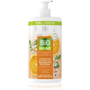 Eveline Cosmetics Bio Organic zjemňující tělový balzám se zpevňujícím účinkem 650 ml obraz