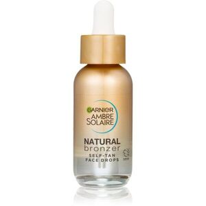 Garnier Ambre Solaire Natural Bronzer samoopalovací kapky na obličej 30 ml obraz