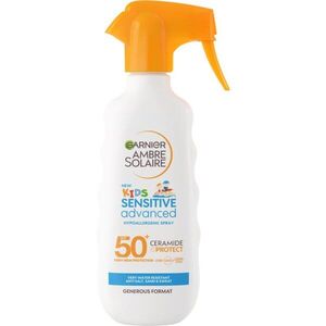 Garnier Ambre Solaire Sensitive Advanced ochranný sprej pro děti SPF 50+ 270 ml obraz